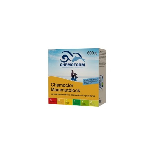CHEMOCLOR Mammutblock (Ferienblock) 600 g