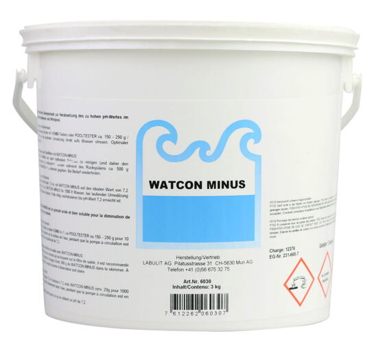 WATCON MINUS pH-Senker 3 kg