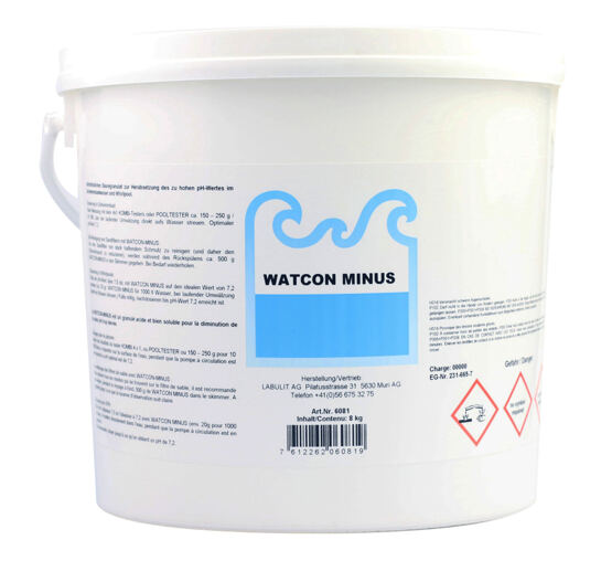 WATCON MINUS pH-Senker 8 kg