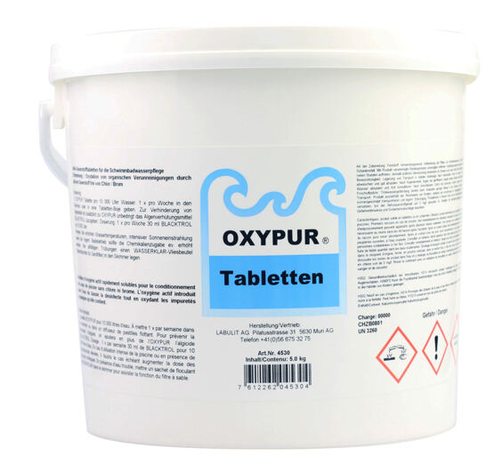 OXYPUR Aktivsauerstoff Tabletten 5 kg